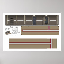 Defiant Corridor Diorama Backdrop
