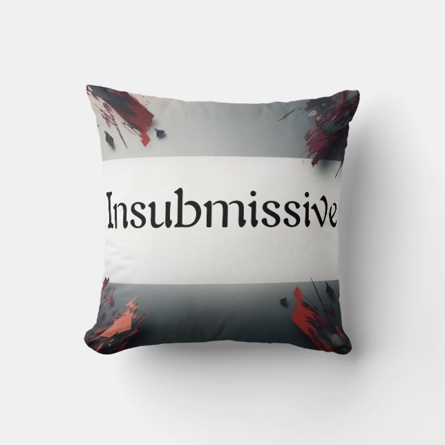 Defiant Cushion (Front)