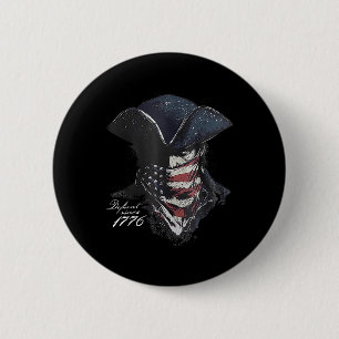 Defiant Since 1776  6 Cm Round Badge