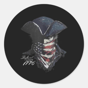 Defiant Since 1776  Classic Round Sticker