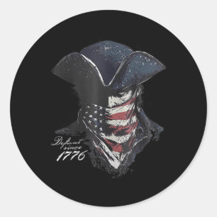 Defiant Since 1776  Classic Round Sticker