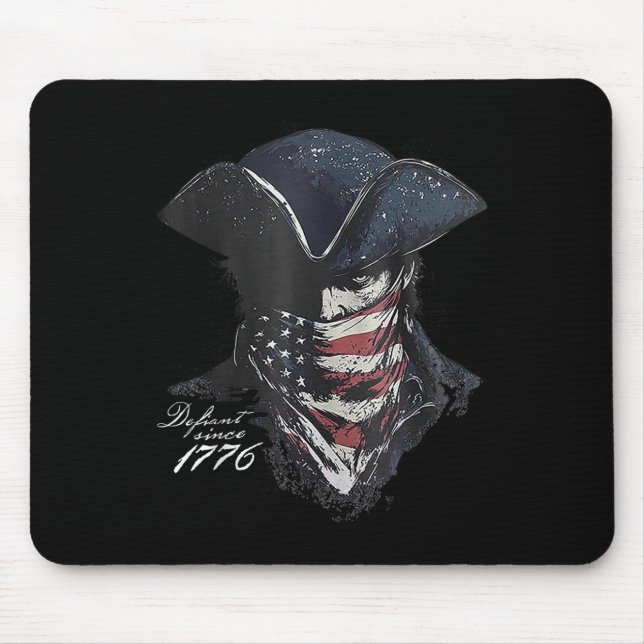 Defiant Since 1776  Mouse Pad (Front)