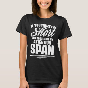 Deficit Disorder Aspergers Spectrum Dyslexia T-Shirt