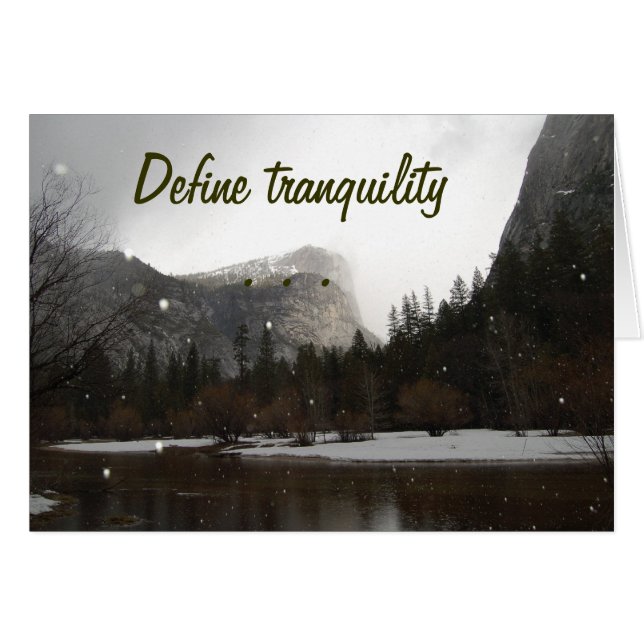 Define Tranquillity (Front Horizontal)