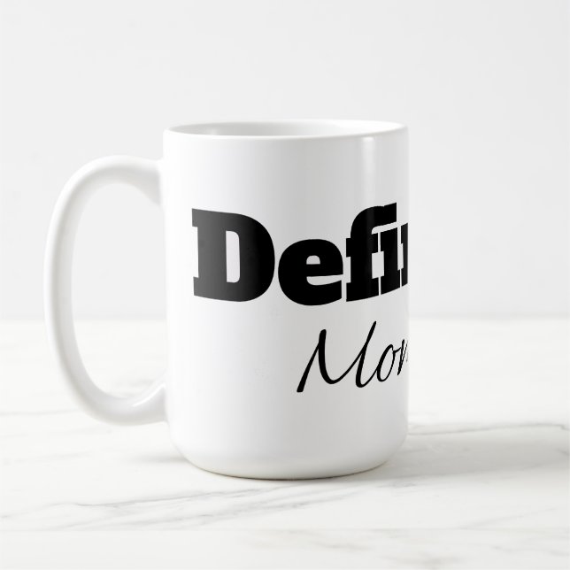 DEFINING MOMENT COFFEE CUP  (Left)