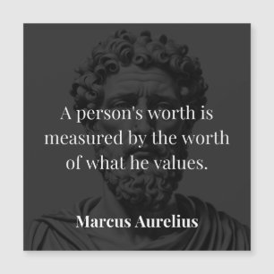 Defining Worth: Marcus Aurelius on Values