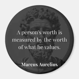 Defining Worth: Marcus Aurelius on Values Magnet