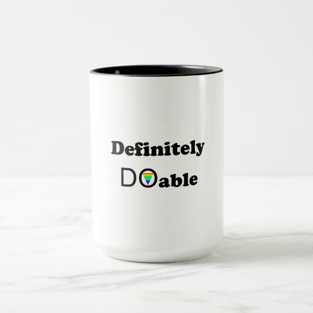 Definitely Doable Mug (Center)