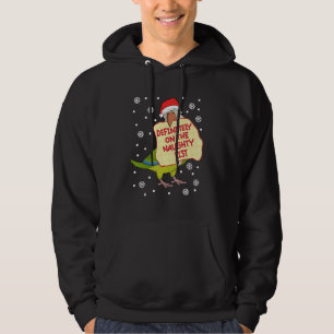 Definitely On Naughty List Parrot I Green Monk Par Hoodie