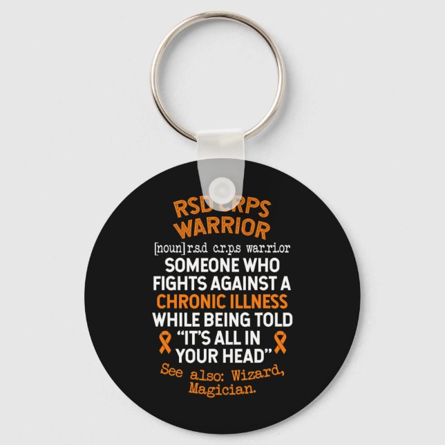 Definition CRPS Warrior Key Ring (Front)