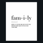 Definition Family Poster<br><div class="desc">Definition Family</div>