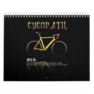 Definition Funny Cycling Addict Gift for Calendar