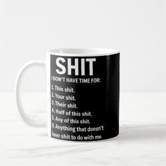 Definition I Dont Have Time For This Your Coffee Mug