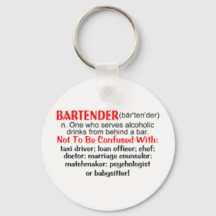 Definition of a Bartender Key Ring