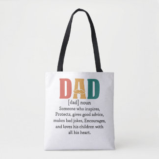 Definition of a Dad Tote Bag