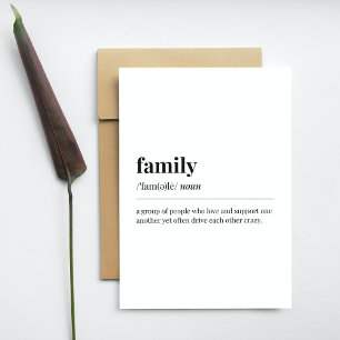 Definition of Family Card