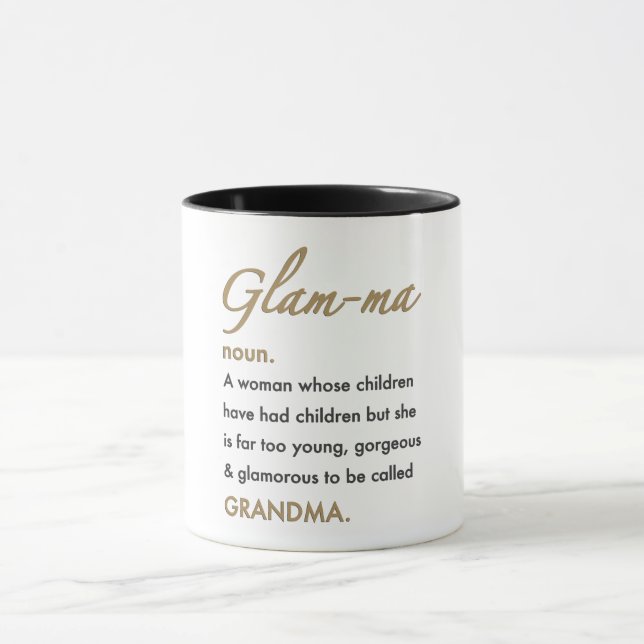 Definition Of Glamma Mug (Center)