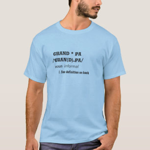 Definition of Grandpa T-Shirt