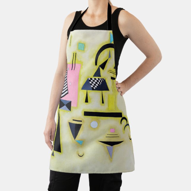 Definitive Rosy, Wassily Kandinsky Apron (Insitu)