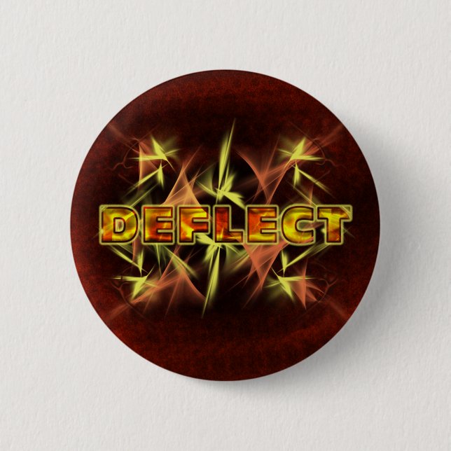 Deflect 6 Cm Round Badge (Front)