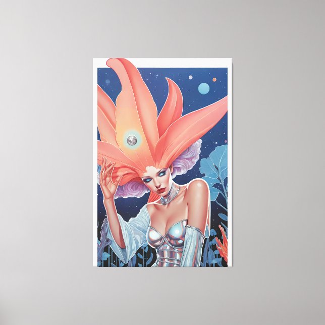 Deflowered - Ken Gauge Art Canvas Print (Front)