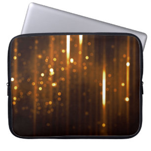 Defocused background laptop sleeve