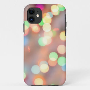 Defocused image of illuminated christmas Light Case-Mate iPhone Case