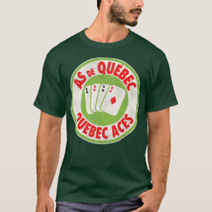 Defunct As De Quebec Aces Hockey Team T-Shirt
