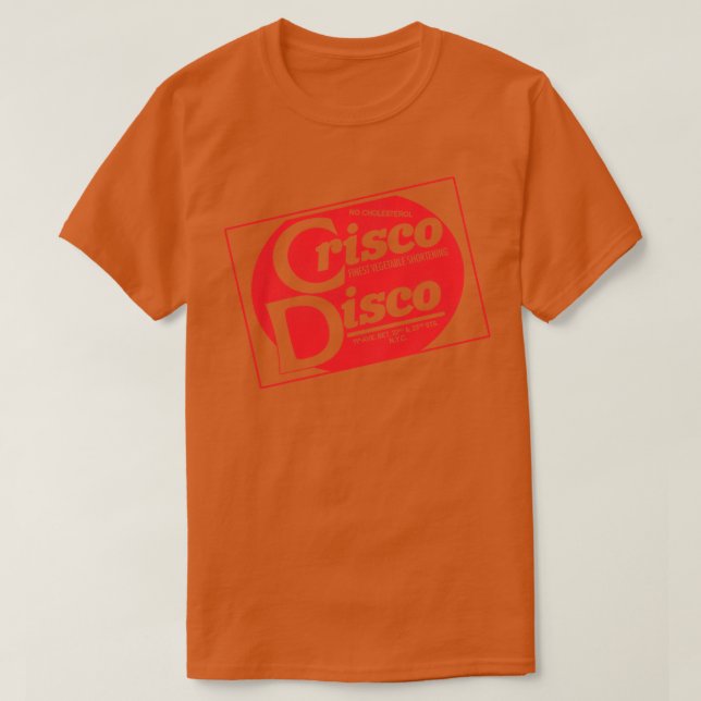 Defunct Crisco Disco 70s 80s Gay Nightclub NYC T-Shirt (Design Front)