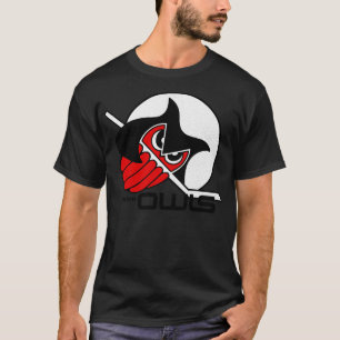 Defunct Dayton Owls IHL Hockey 1977 T-Shirt