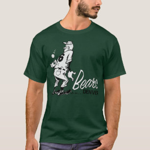 Defunct Denver Bears Minor League Baseball 1962 T-Shirt