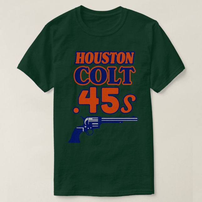 Defunct Houston Colts 45s Baseball 1962 TShirt (Design Front)