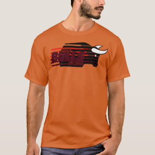 Defunct Jacksonville Bulls USFL Footbll 1986 T-Shirt