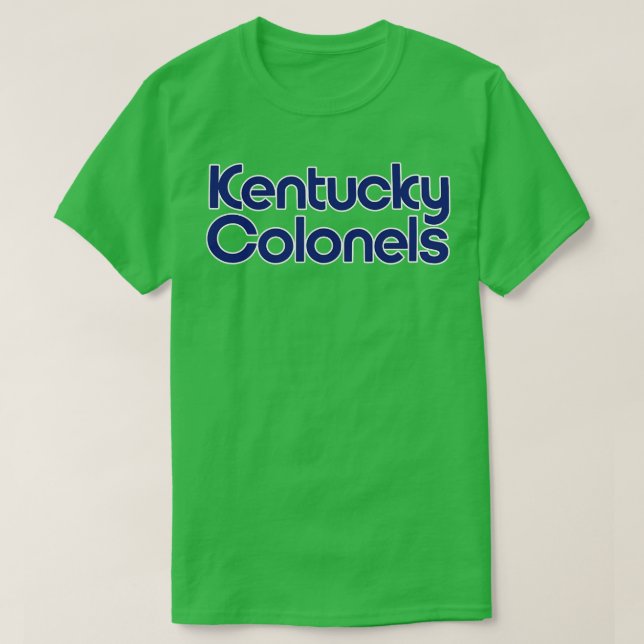 Defunct Kentucky Colonels ABA Basketball 1 T-Shirt (Design Front)