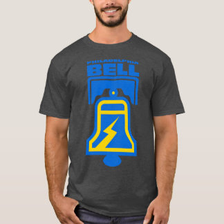 Defunct Philadelphia Bell World League 1974 T-Shirt