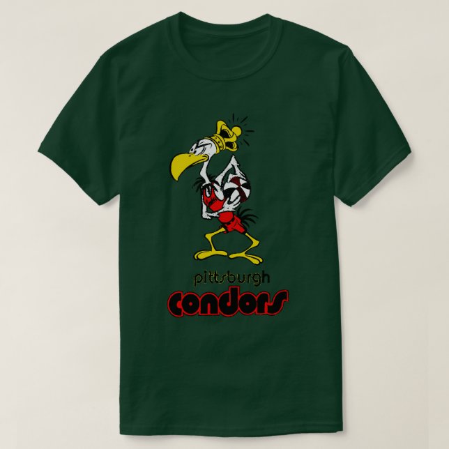 Defunct Pittsburgh Condors T-Shirt (Design Front)