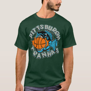 Defunct Pittsburgh Piranhas Basketball Team T-Shirt