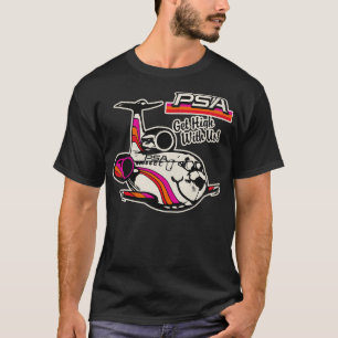 Defunct PSA Airlines Get High 70s 80s Pacific Cali T-Shirt