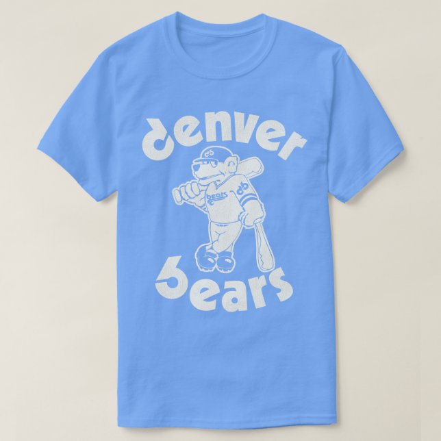 Defunct Retro 80s Denver Bears Baseball Team T-Shirt (Design Front)
