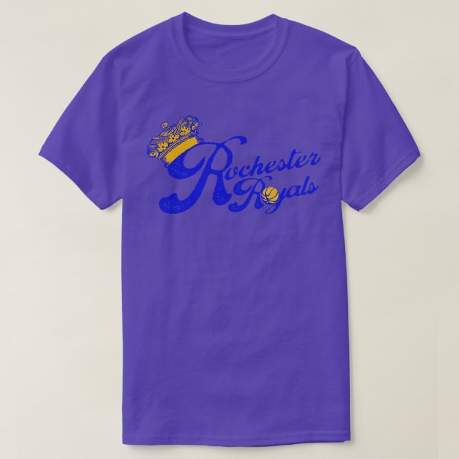 Defunct Rochester Royals Basketball Team 1 T-Shirt (Design Front)