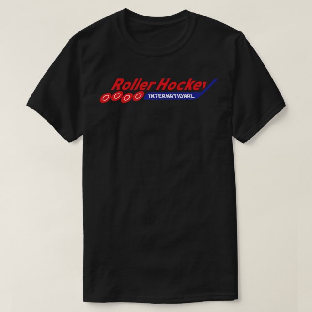Defunct Roller Hockey International League T-Shirt (Design Front)