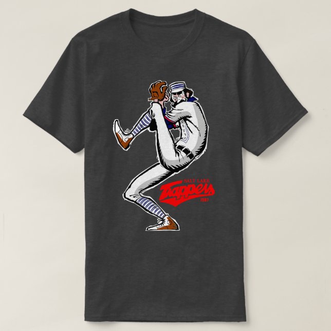 Defunct Salt Lake Trappers Pioneer League Champs 1 T-Shirt (Design Front)