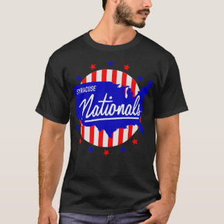 Defunct Syracuse Nationals Basketball 1961 T-Shirt