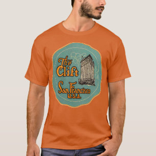 Defunct The Clift Hotel San Francisco California L T-Shirt