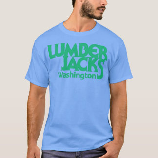 Defunct Washington Lumberjacks WBA Basketball 1978 T-Shirt