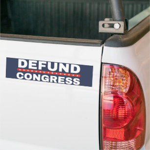 Defund Congress Bumper Sticker