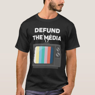 Defund The Media Vintage T-Shirt