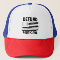 Defund The Politicians Retro American Gift
