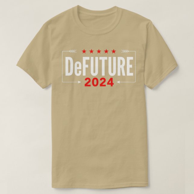 DeFUTURE 0 Ron Desantis Florida T-Shirt (Design Front)