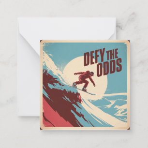 Defy The Odds Card